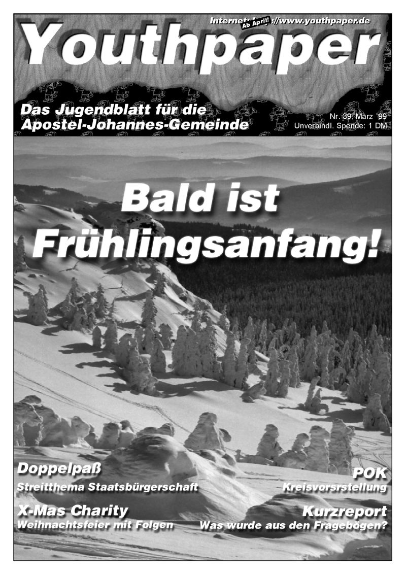 Titelcover Nr. 39